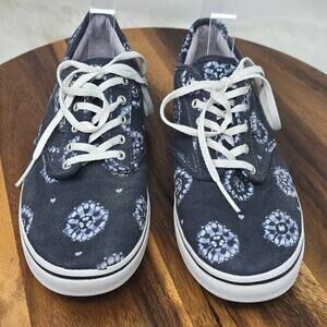 Vans Low Top Women's Blue Tie Dye Shoes Women's 7.5